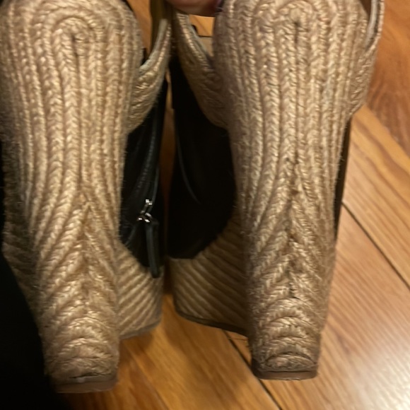 Gucci Open toe wedge sling back side zipper - Picture 4 of 10